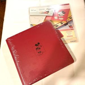 NWT Creative Memories Retired Album 12 x 12 Disney with Mickey  Album Kit.